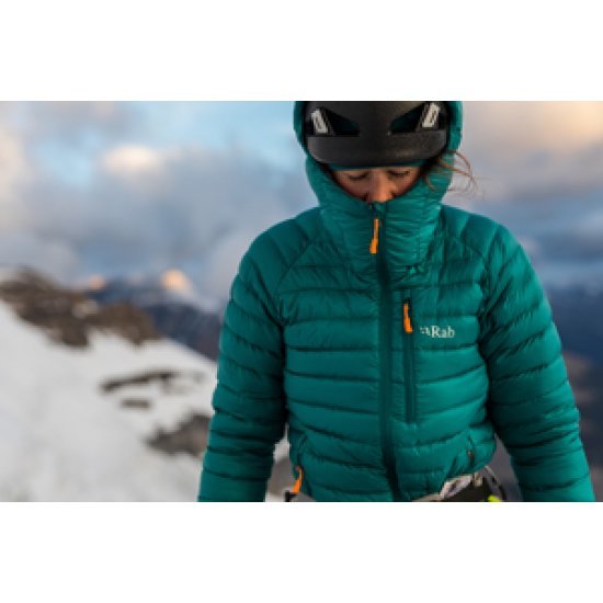 Rab Microlight Alpine Long Down Jacket Women's