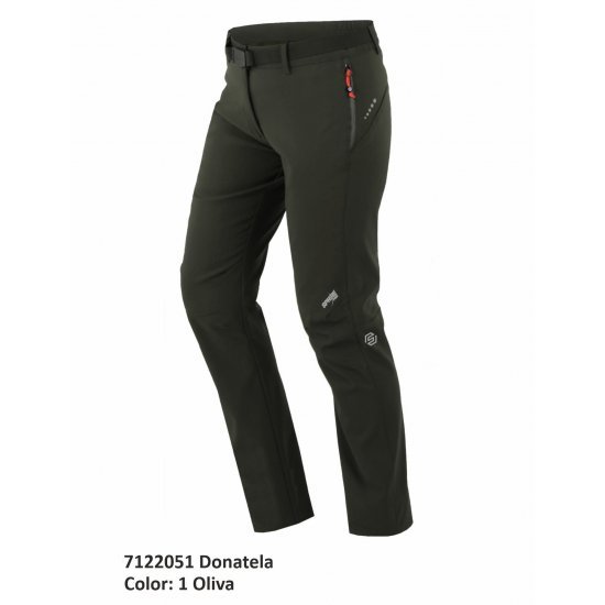 Pantaloni trekking damă poliester-elastan SpherePro