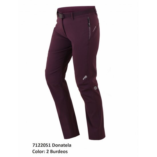 Pantaloni trekking damă poliester-elastan SpherePro