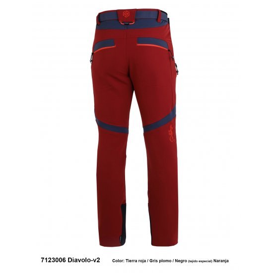 Pantaloni alpinism poliester-elastan SpherePro