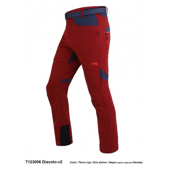 Pantaloni alpinism poliester-elastan SpherePro