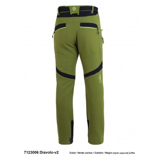 Pantaloni alpinism poliester-elastan SpherePro